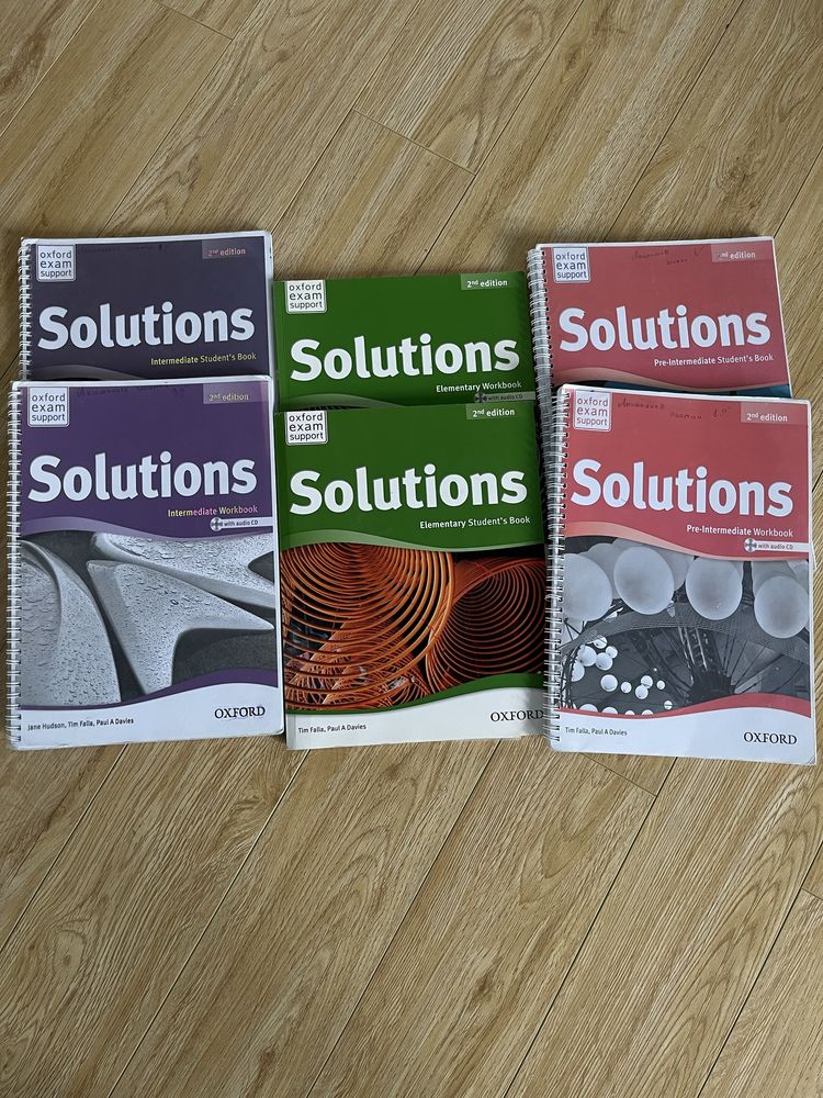 Solutiouns oxford exam support elementary, pre int, int