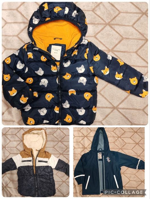 Детски есенни, зимни якета,  86-92

Детски якета. Две зимни и едно ес