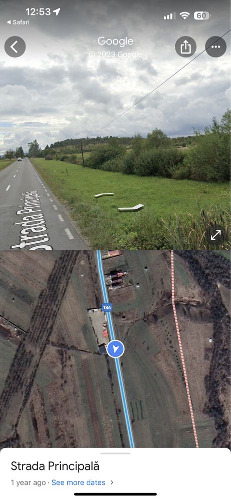 Teren intravilan Vadu izei - Oncesti, 211mp front strada (sighet)