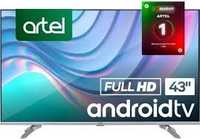 SKIDKA! ARTEL 43* 3401 model Smart Android TV Golosovoy pultli Bezramk