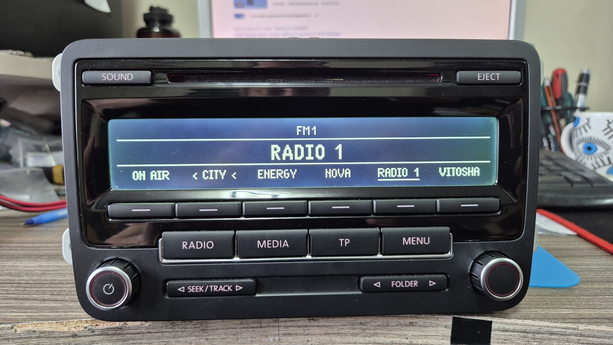 Радио vw rcd310 Bosch mp3