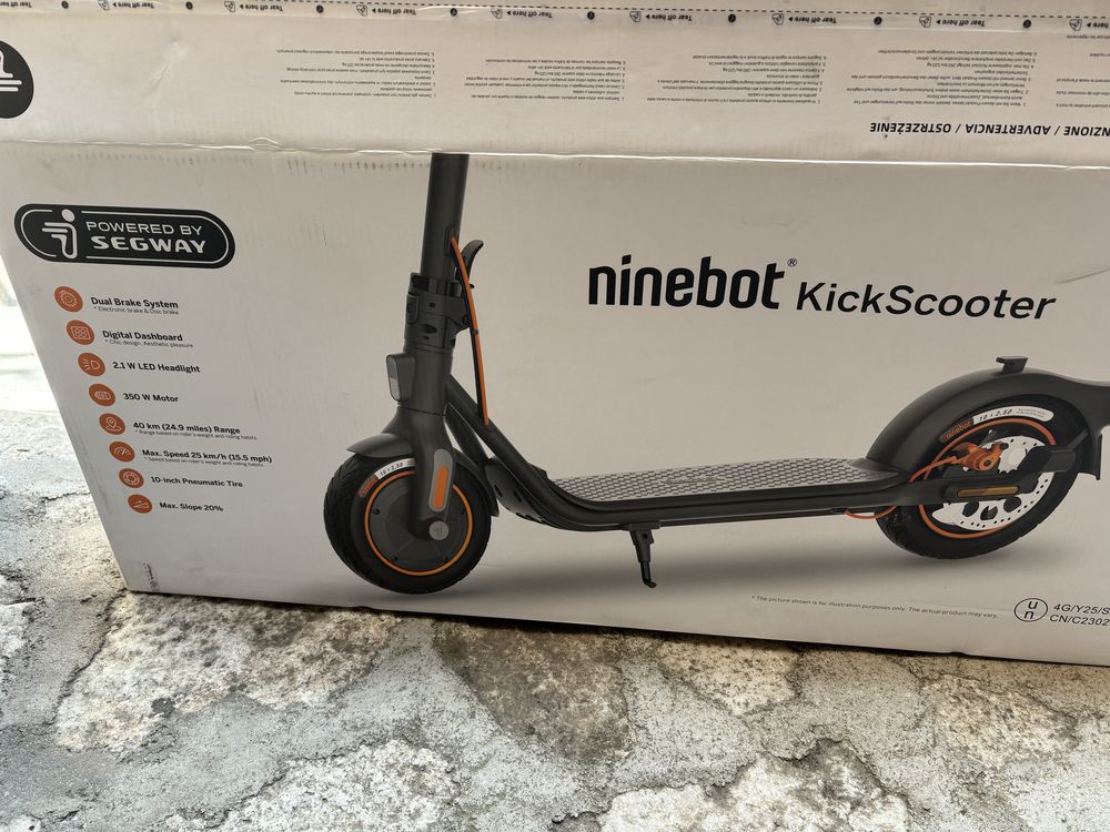 Тротинетка Ninebot Kickscooter F40I