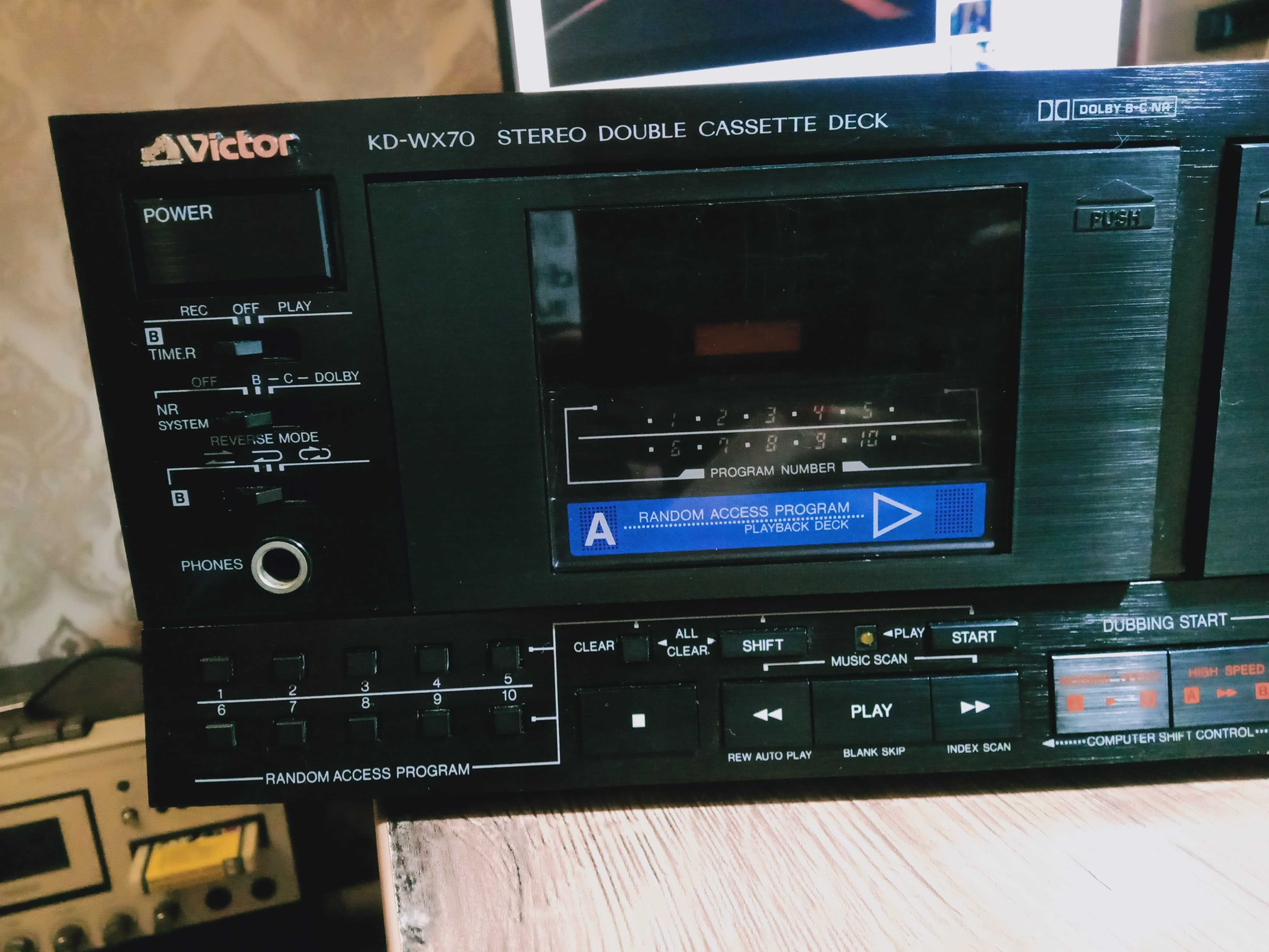 Кассетная дека VICTOR KD WX70  Marantz PMD510