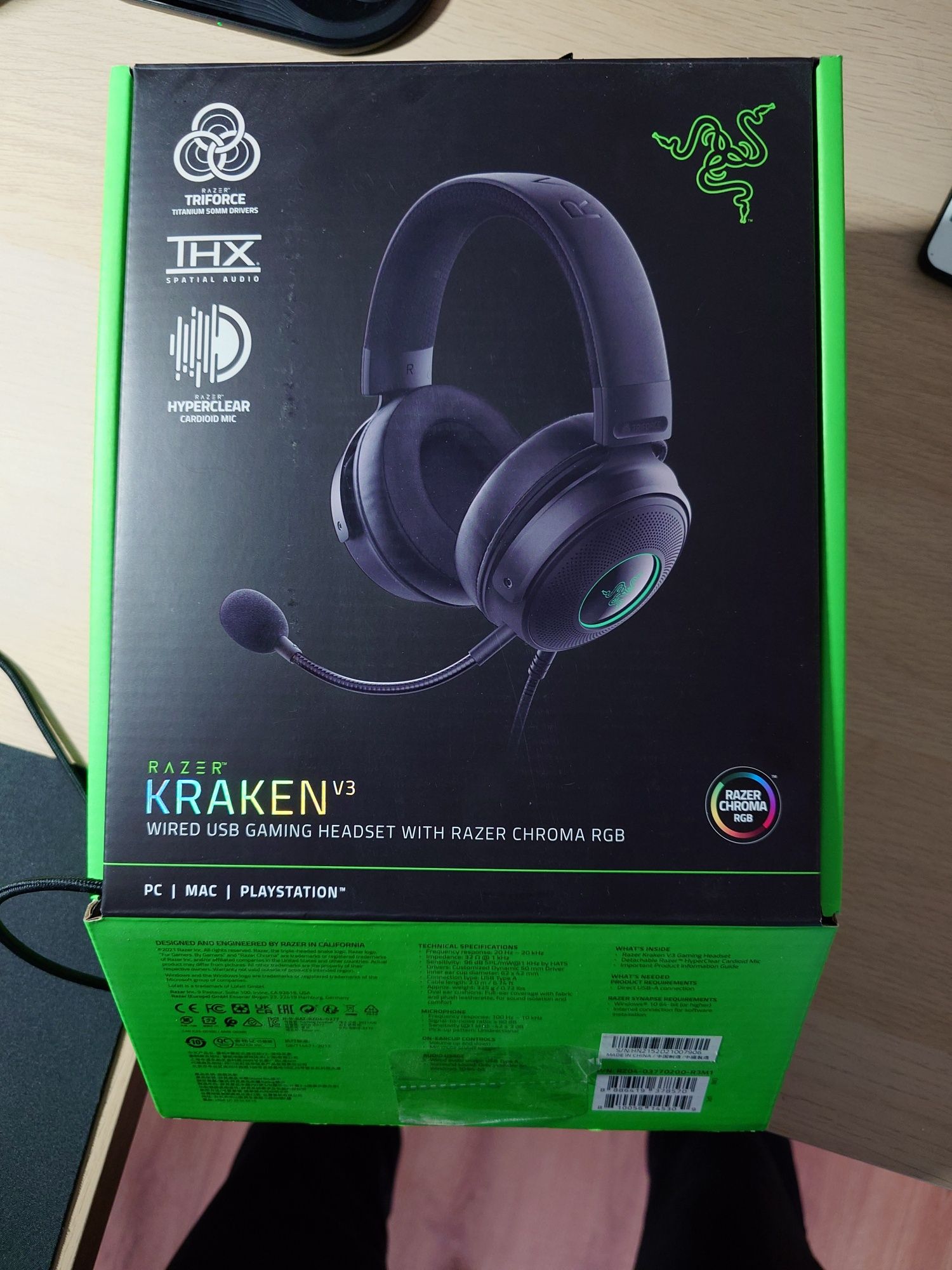 Căști gaming Razer Kraken V3