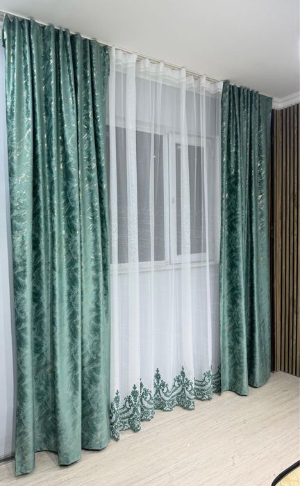 Готовый комплект  штор