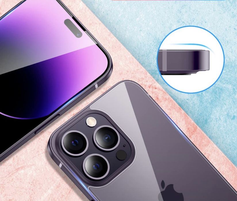 Folie Sticla Securizata SPATE pentru iPhone 14 Pro, 14 Pro Max