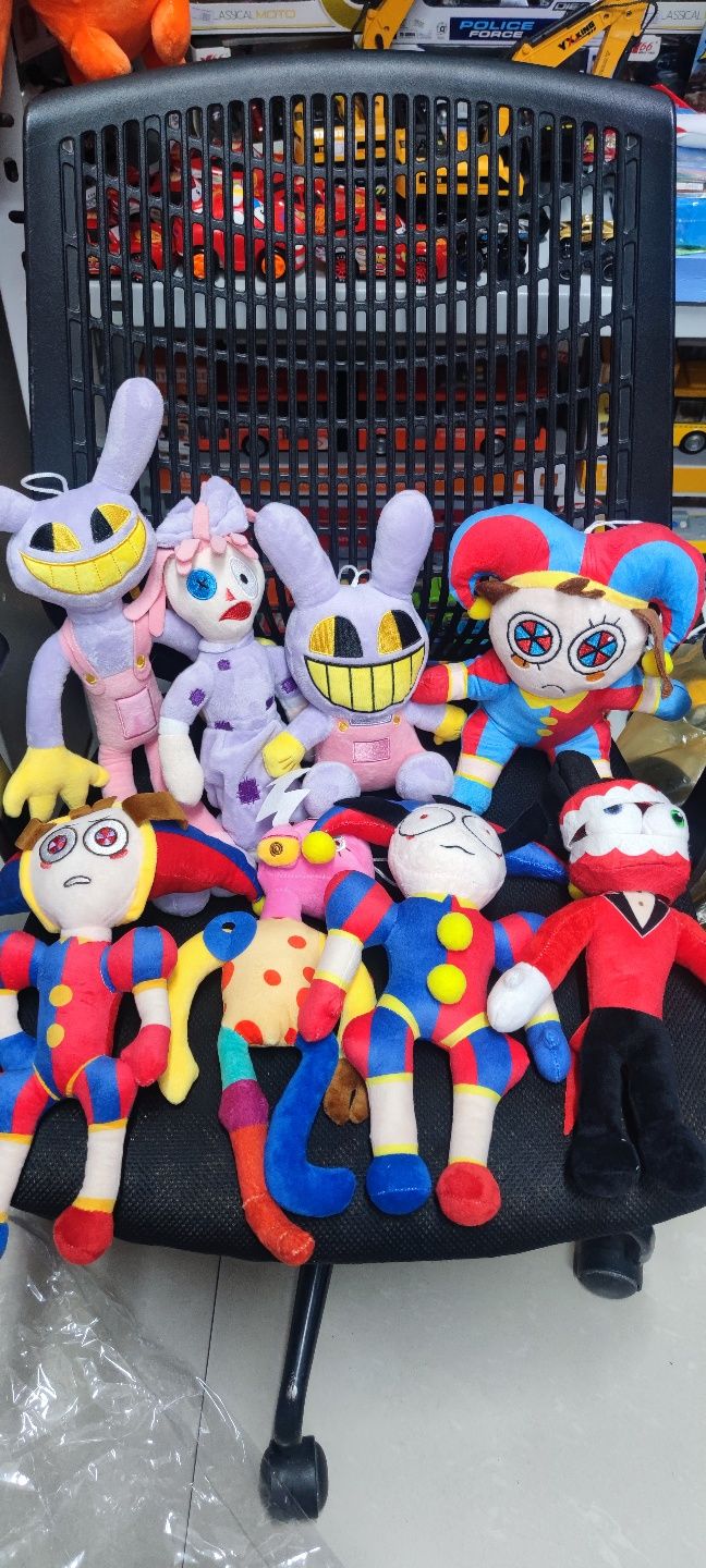 Удивительный Цифровой цирк персонажи помни игрушки помни
