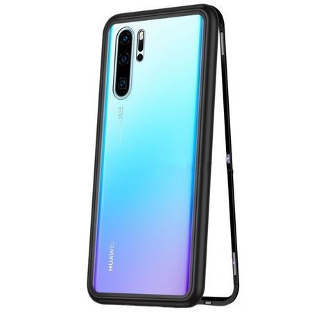 Husa Magnetic Case 360° pentru Huawei P30 Pro, Negru