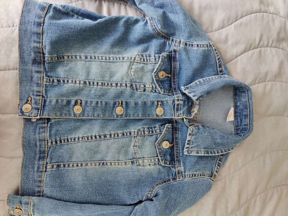 Дънково яке за момиче