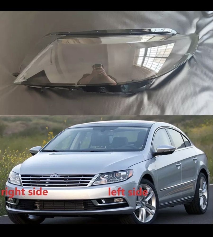 Sticla far vw passat cc facelift 2012-2017