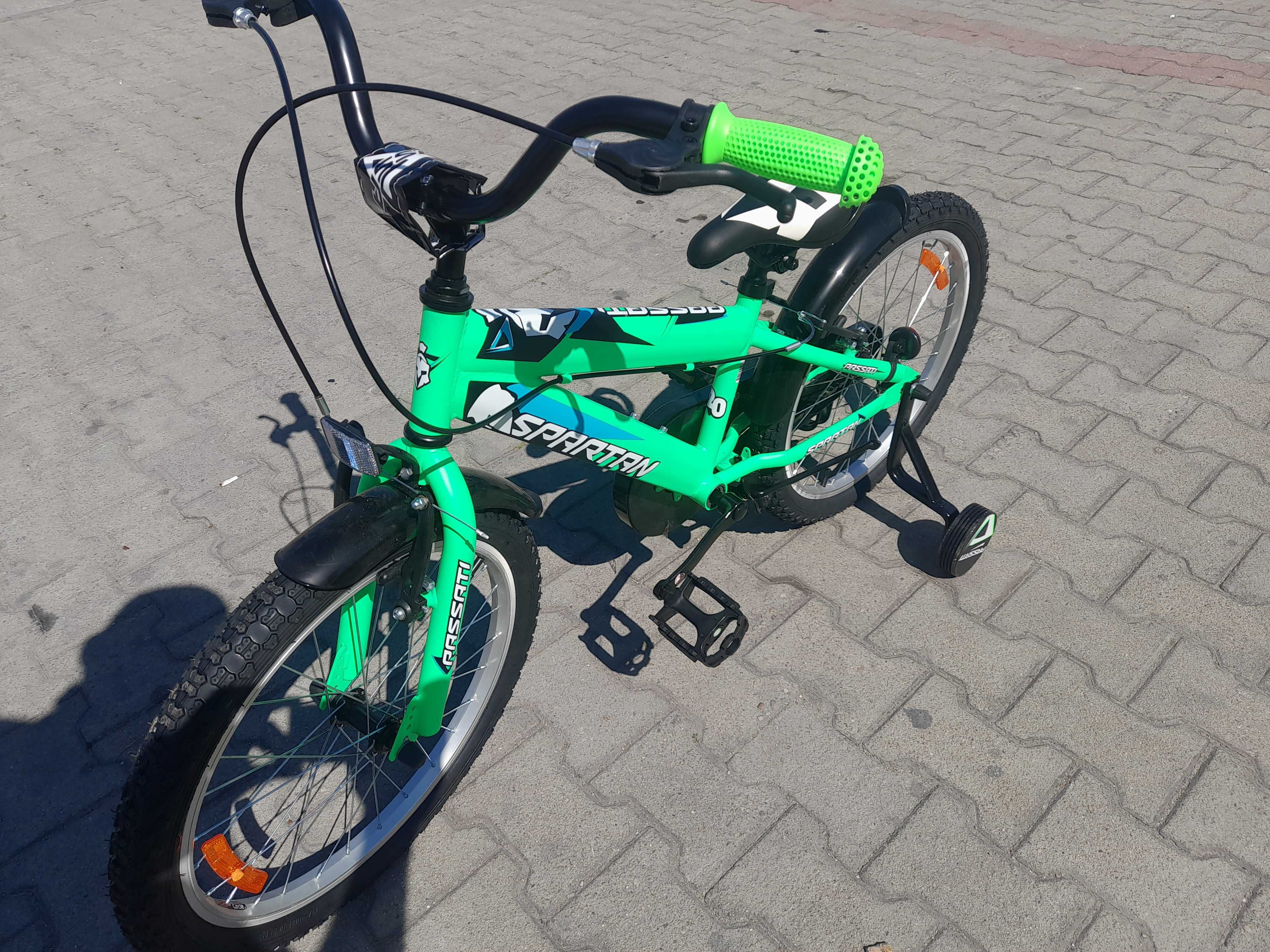 PASSATI Детско колело 20" SPARTAN зелен