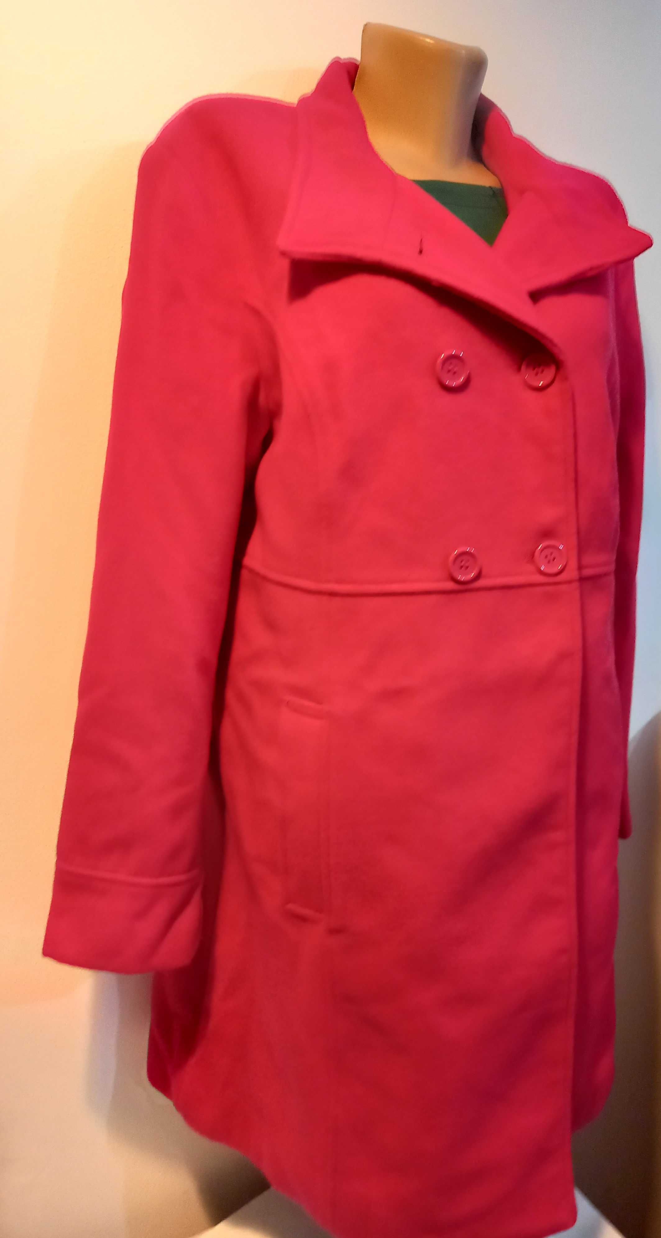 Palton damă nr.46 roz zmeură