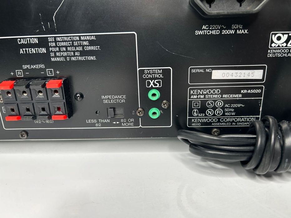 Vand amplificator Kenwood KR-A5020