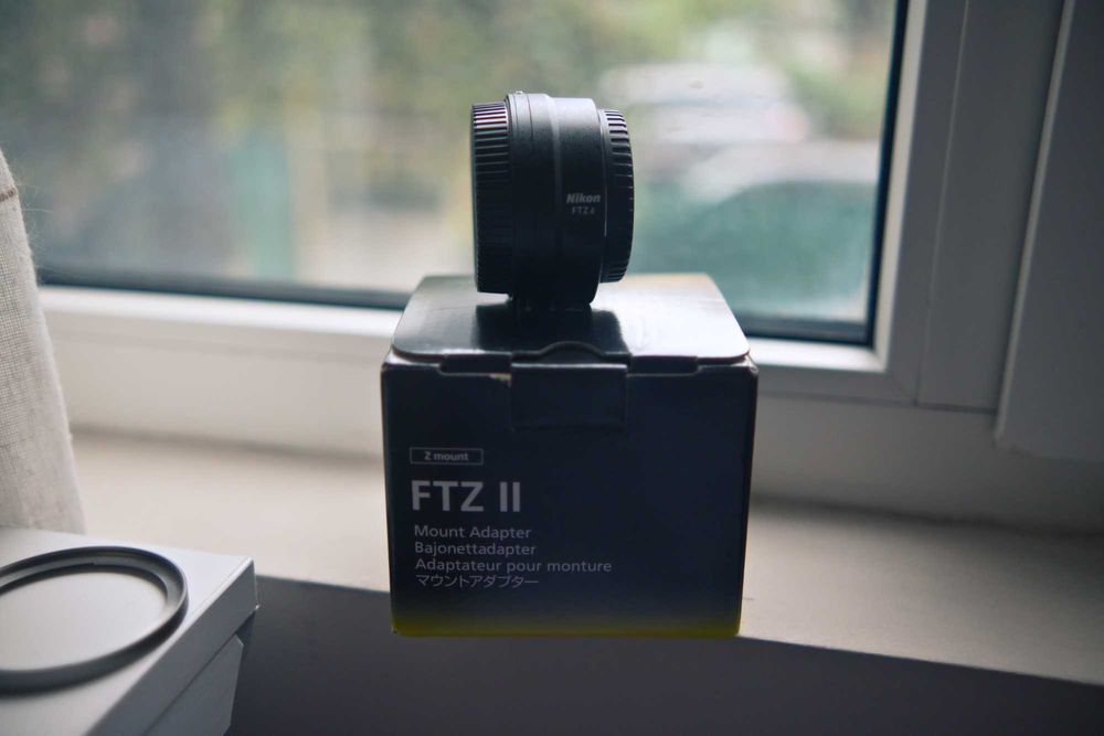 Nikon FTZ II - адаптер за F обективи към Z камера