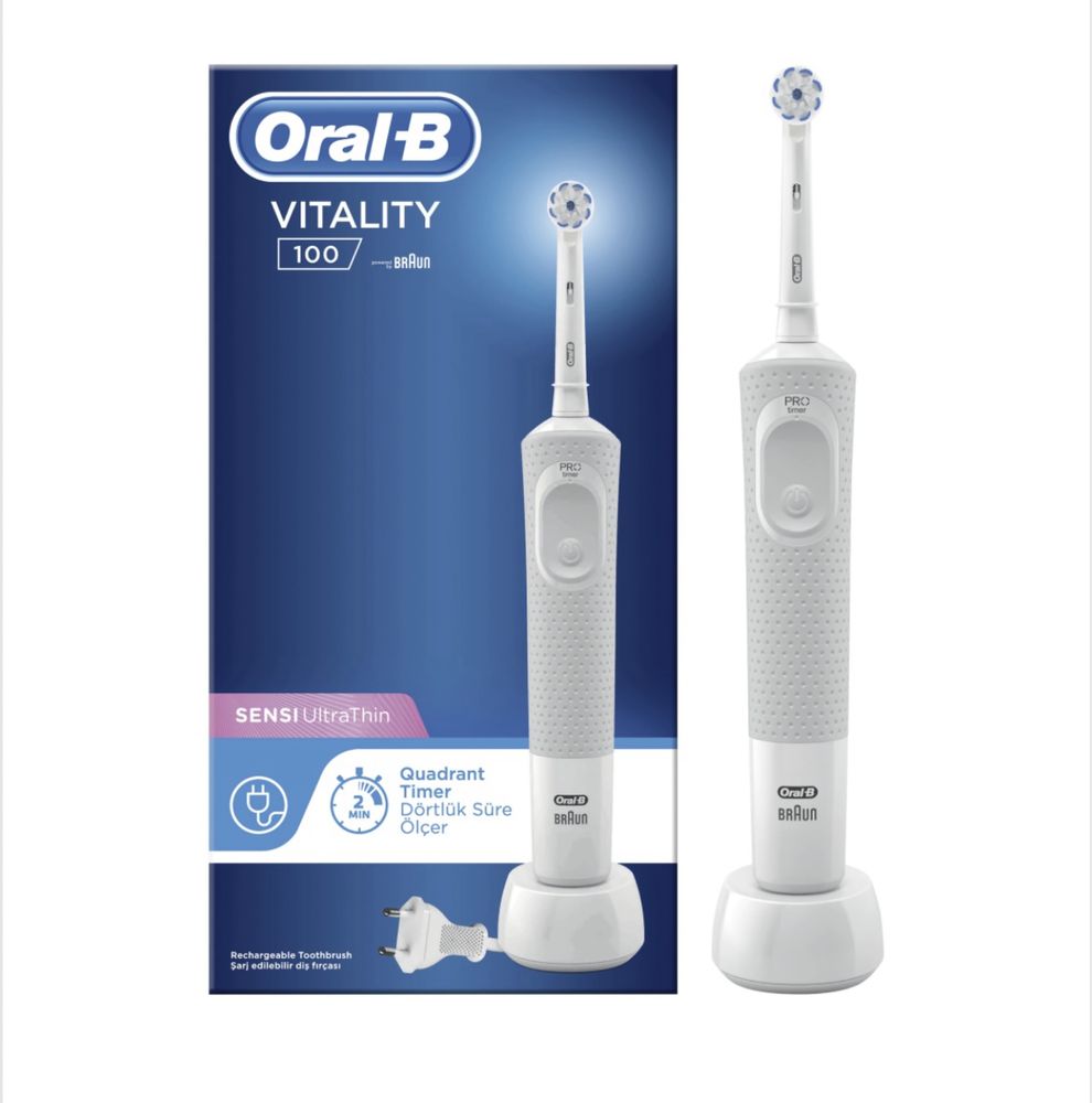 Електрическа четка за зъби Oral-B Vitality D100