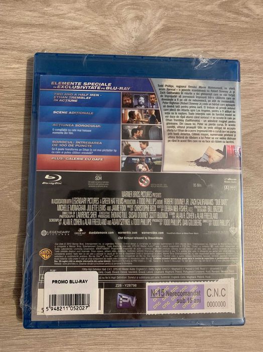 Film Due Date BluRay, Sigilat, Romana