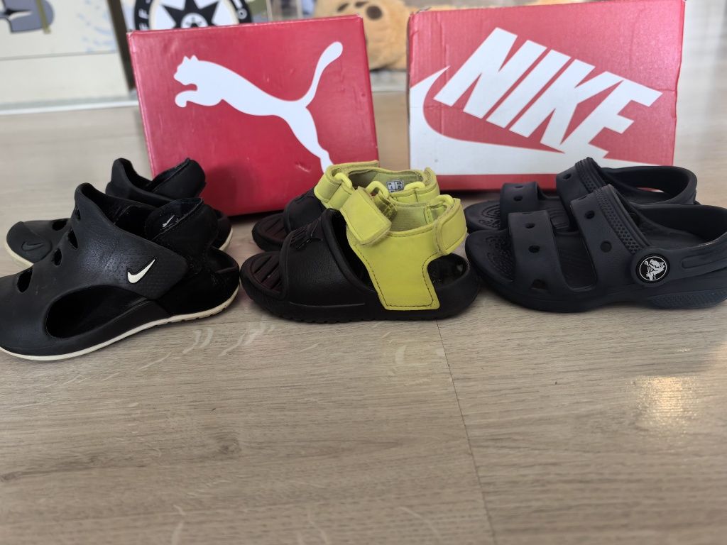 Детски сандали-  Nike, Crocs, Puma