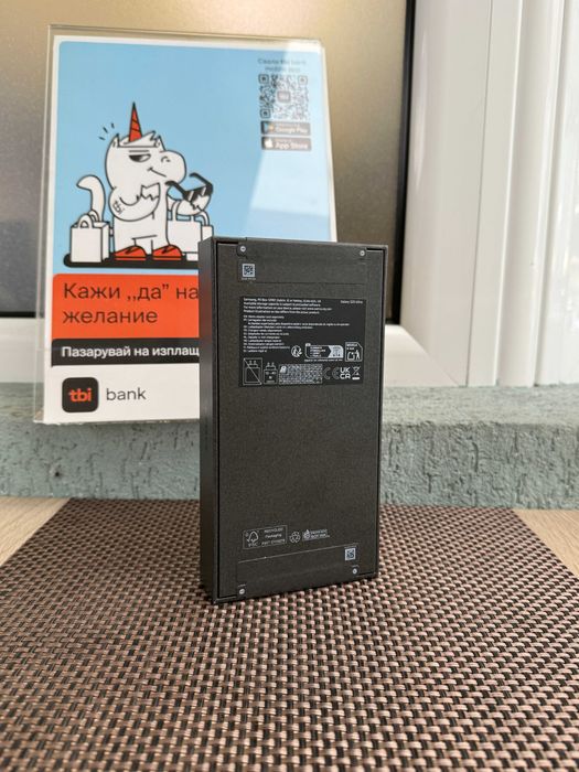 НОВ! SAMSUNG S25 ULTRA Лизинг от 70лв/м Titanium black черен ГАРАНЦИЯ!