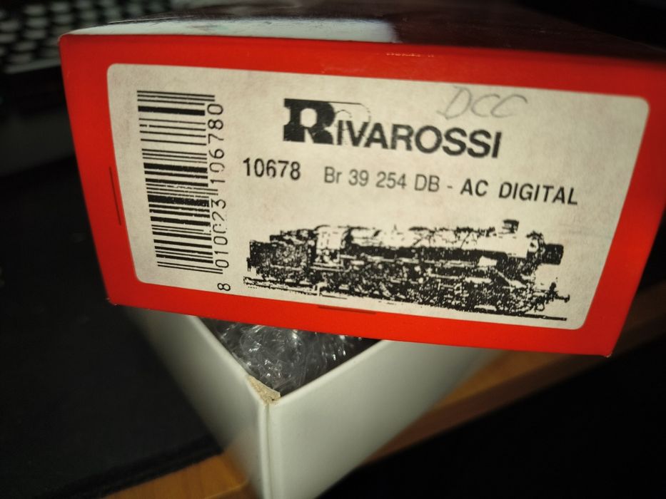 Locomotiva rivarossi convertită din AC in dc necesita mentenanță