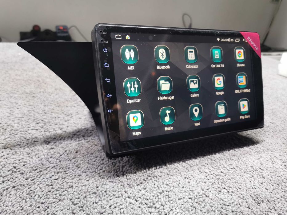 Navigatie Android Mercedes GLK 2012-2015 QLED 4/64GB port SIM