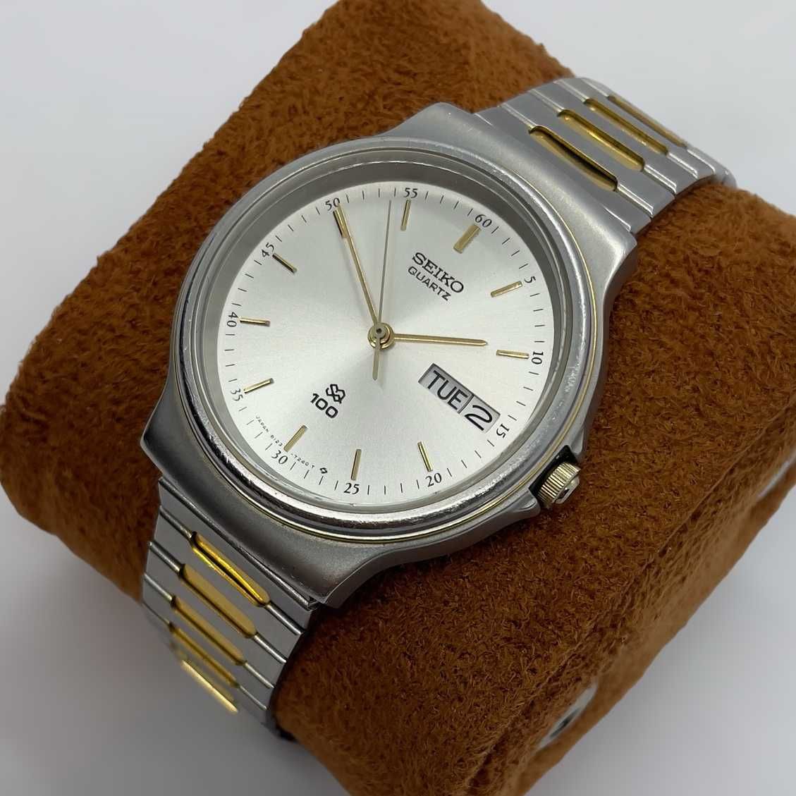 Много рядък Seiko SQ 100 ref.8123-7170 мъжки часовник