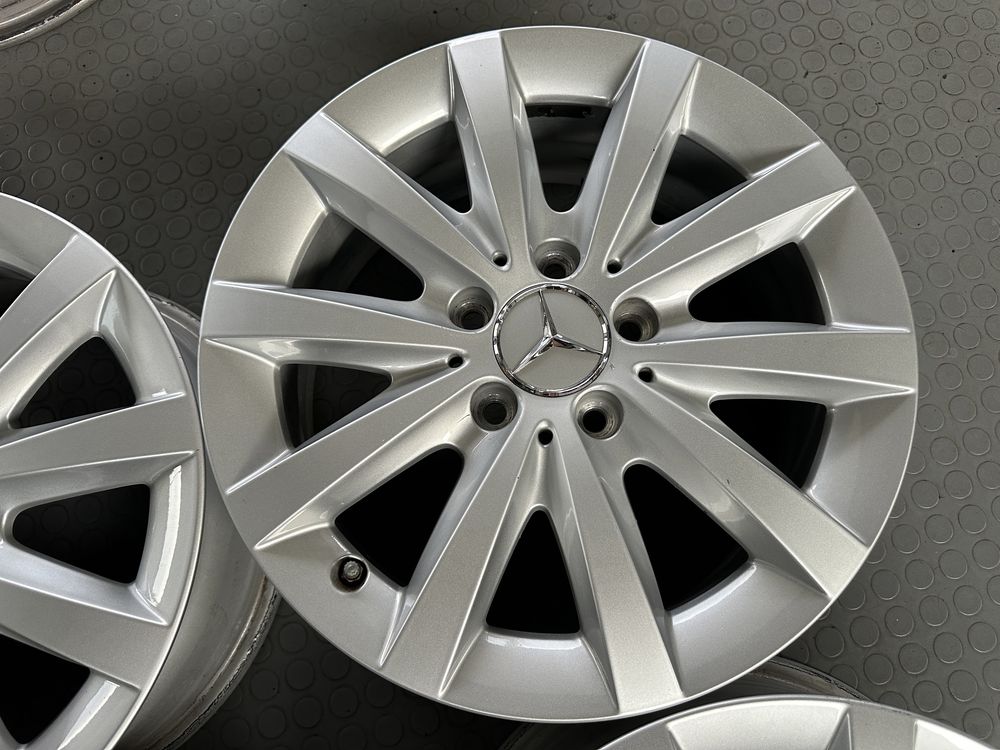 4бр. КАТО НОВИ 16” Ориг. Джанти 5х112 за *MERCEDES-BENZ* 6,5Jx16H,ET49