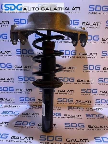 Amortizor Telescop Stanga Fata Complet cu Arc si Flansa Audi A4 B8 2008 - 2015 Cod 8K0413031BG