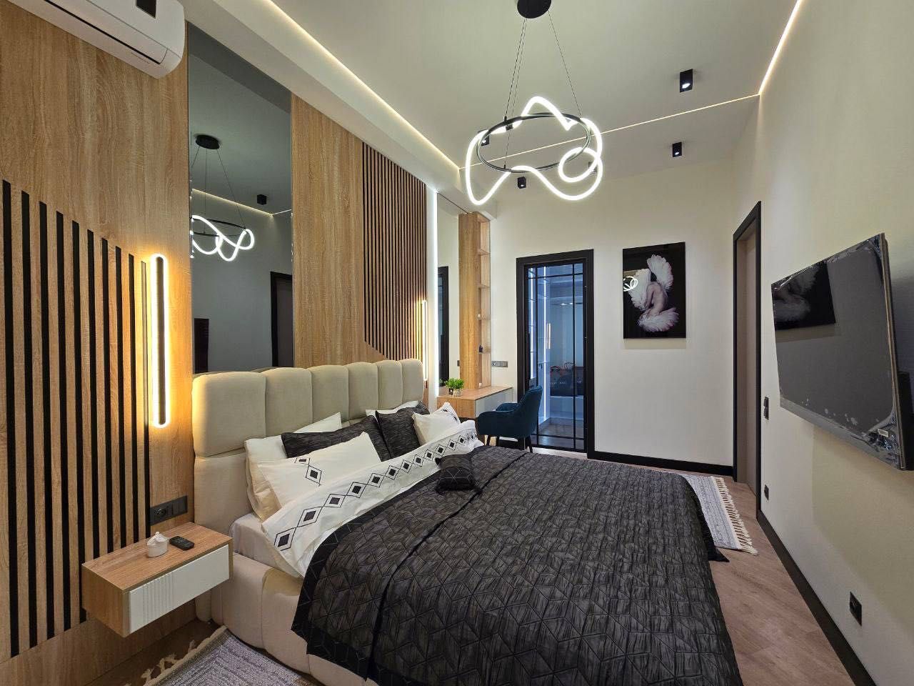 Skyline Продается 2 комнатная квартира ремонт Пос-во России Мирабад