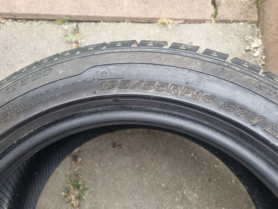 4 anvelope iarna MS 195 55 16 F.BUNE