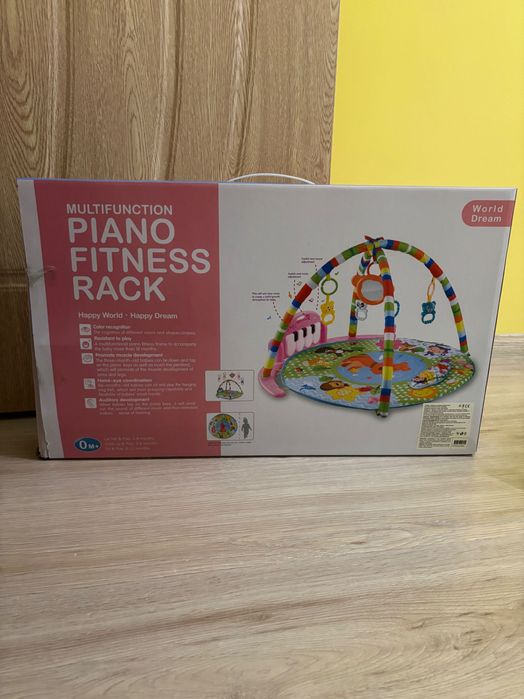 Бебешки кът за игра Moni, Baby Piano Girl, многоцветен, 6 месеца+