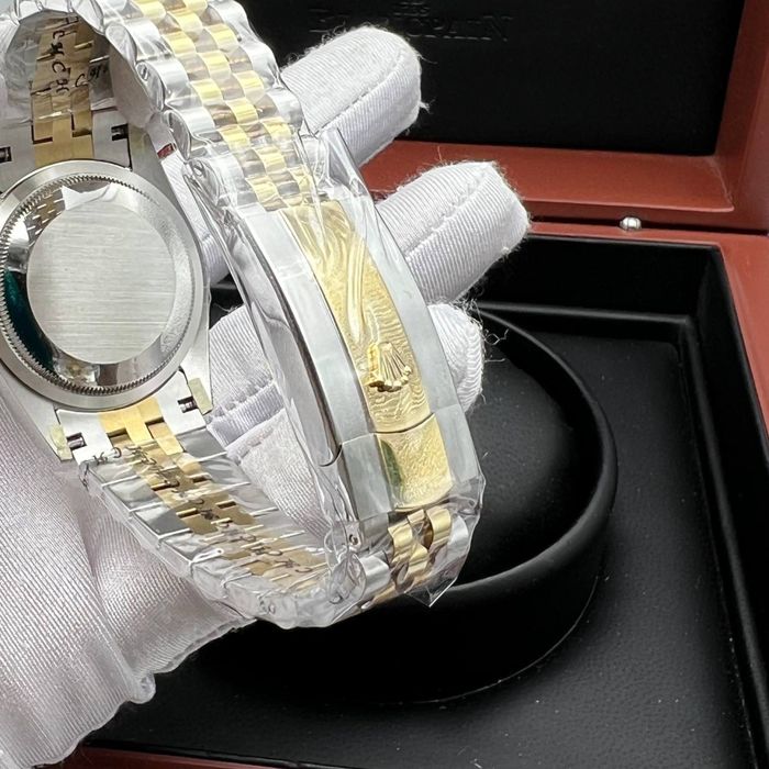 rolex datejust gray dial 36,mm lady