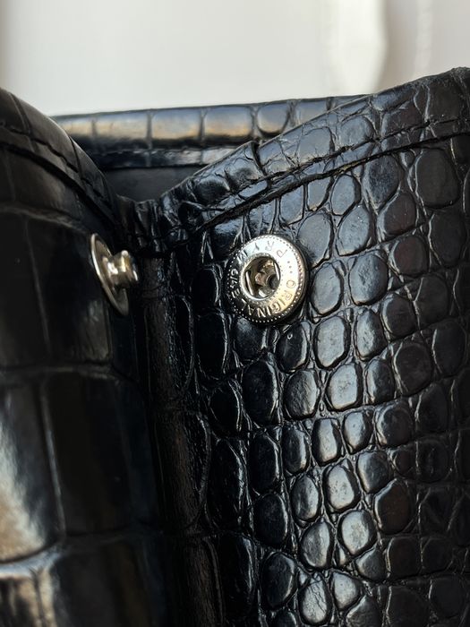 Geantă Longchamp piele de crocodil