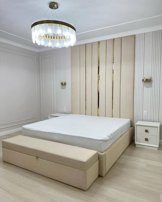 Одна из самых красивых из наших работ. Кровать для вас и вашего сна