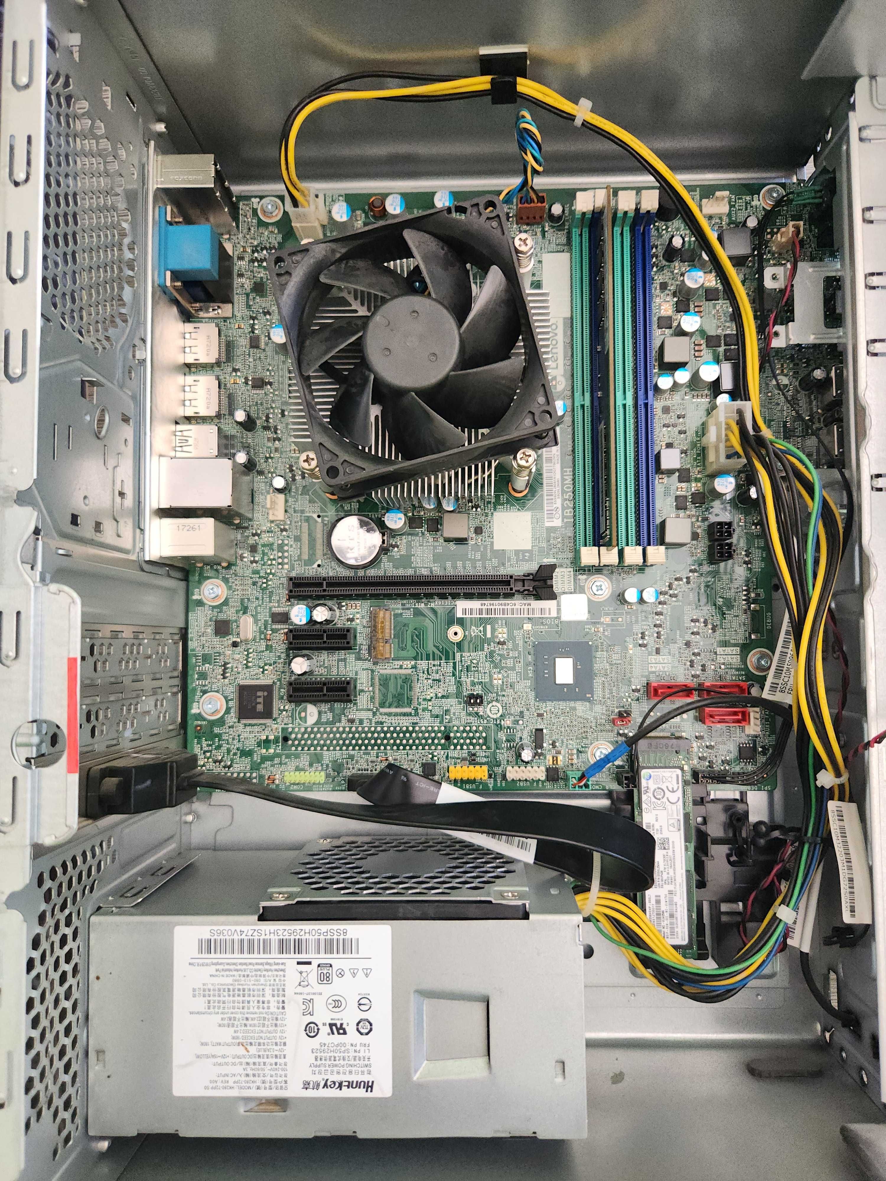 Марков компютър Lenovo M710t i3 6100 /8GB DDR4 /SSD 256 GB NVMe / 12м.