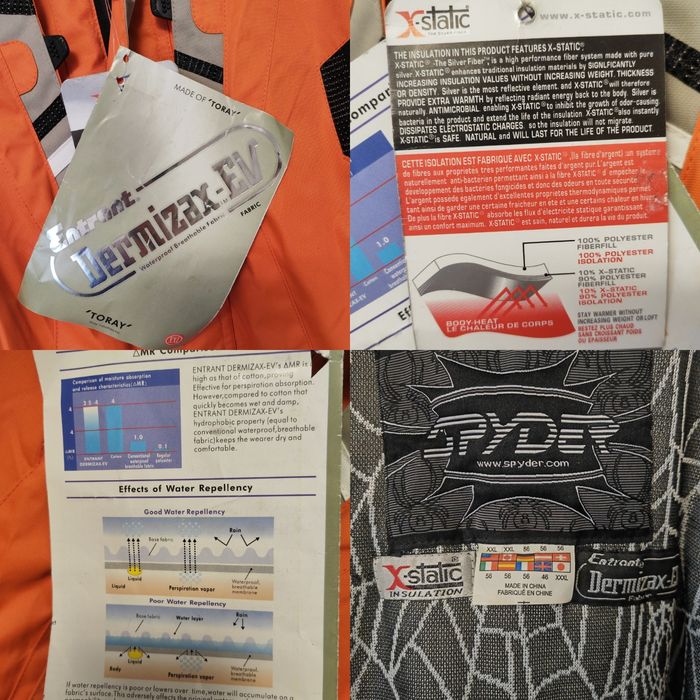 Geaca ski Snowboard SPYDER 20000MM NOUA cu etichete