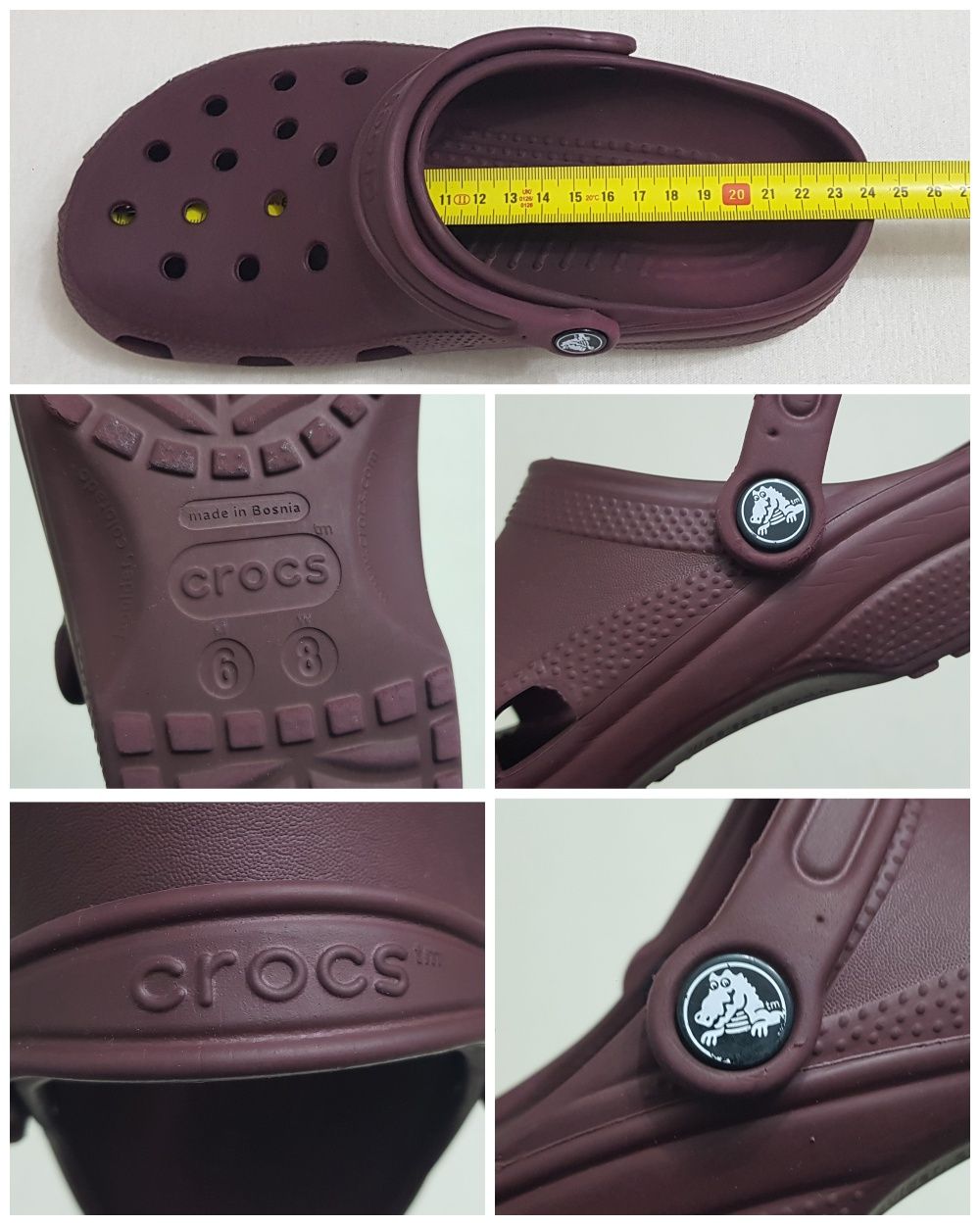 Saboți CROCS, sandale, papuci slingback nr 38-39 EU (M6 - W8) unisex
