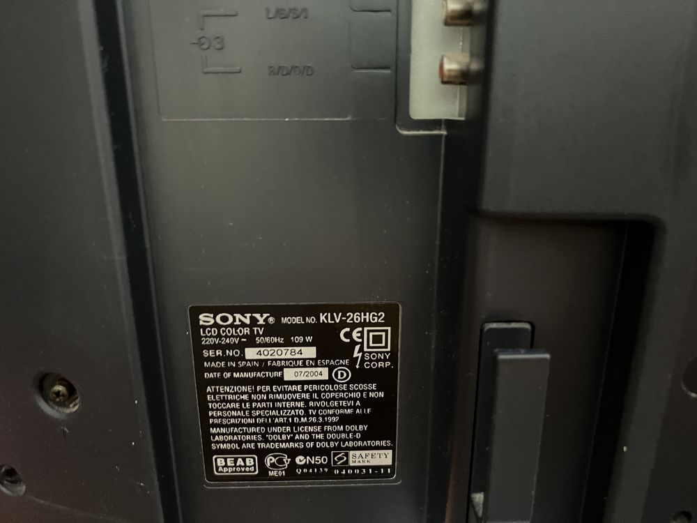 Продам телевизор Sony, рабочий, цена 15000тг
