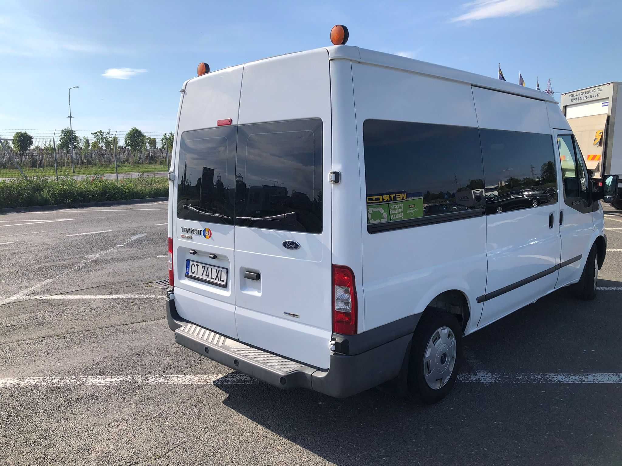 vand Ford Transit 2011 8 locuri clima functionala