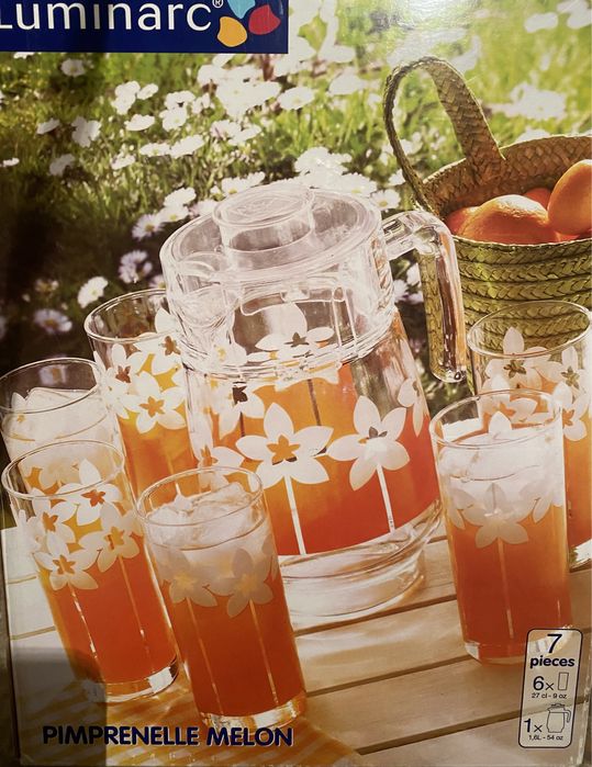 Набор, графин и 6 стаканов Luminarc