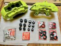 Спирачни апарати Brembo 18z (6- бутални) от Porsche cayenne Turbo S