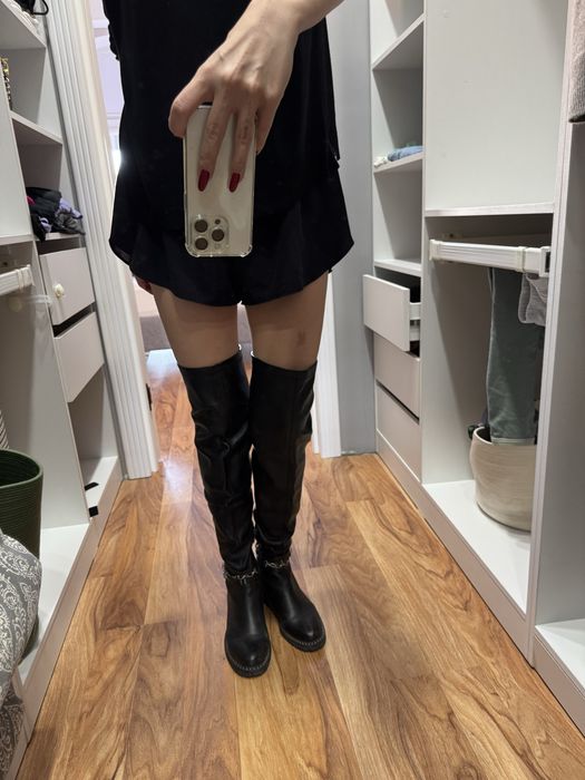 Ботфорты сапоги осенние