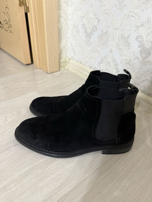 Мужские Ботинки из натуральной замши