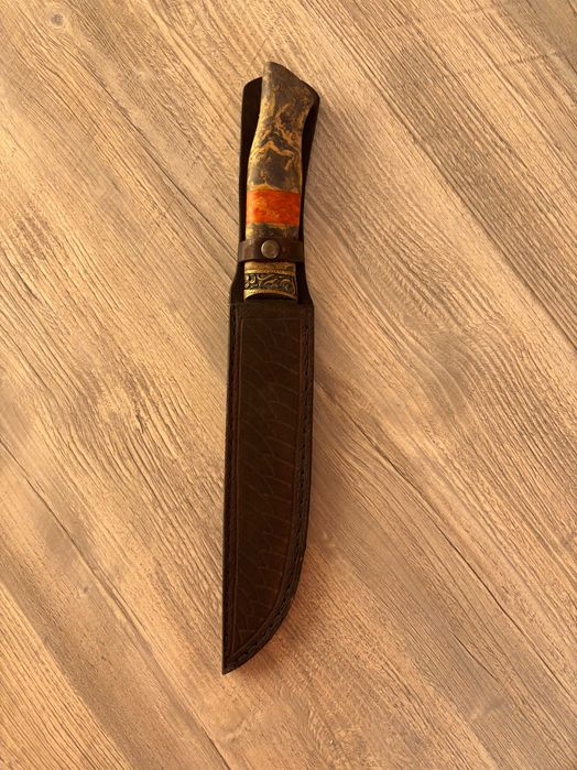 Ловен нож от Руска кована стомана Казичий пластун