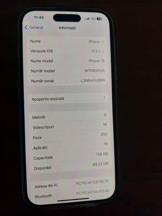 Vand sau schimb Iphone15