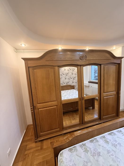 Mobila dormitor lemn masiv