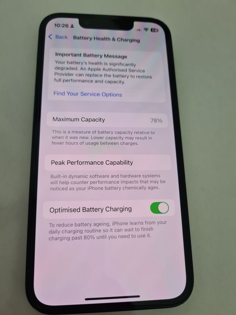 Iphone 13 mini 128gb, liber retea, stare baterie 78%