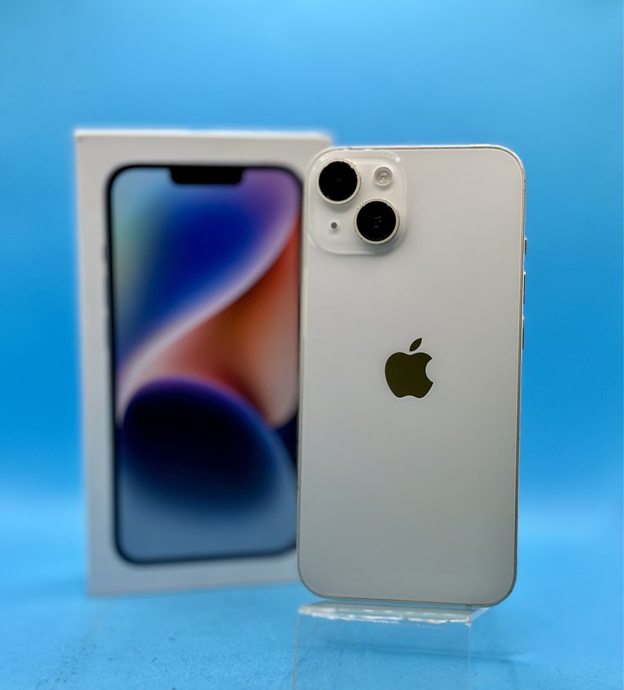 ГАРАНЦИОНЕН!!! Apple iPhone 14, 128GB, 6GB RAM, 5G, Starlight