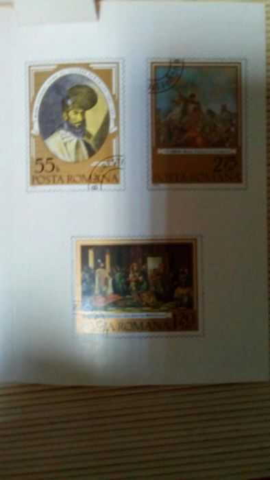 Clasor cu timbre din toata lumea,colectionate inainte de 1980