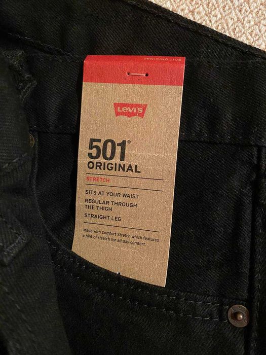 Джинсы Levi's 501 Original Fit размер 32x32