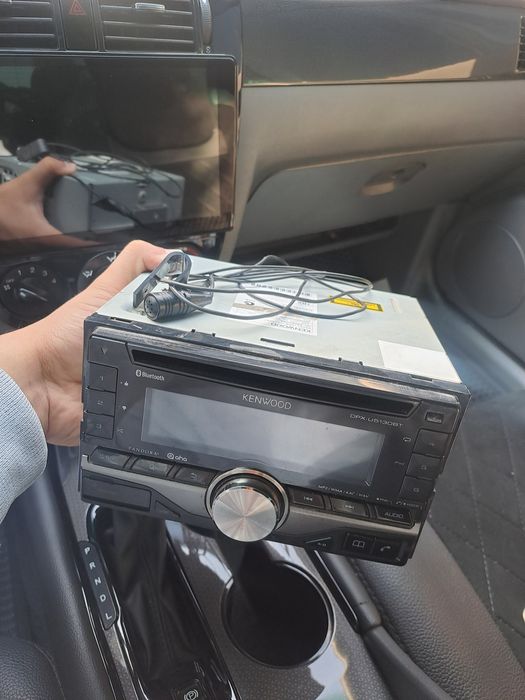 Магнитофон Kenwood Arginal Disk Bluetooth Fleshka o'qidi ideal Mafon